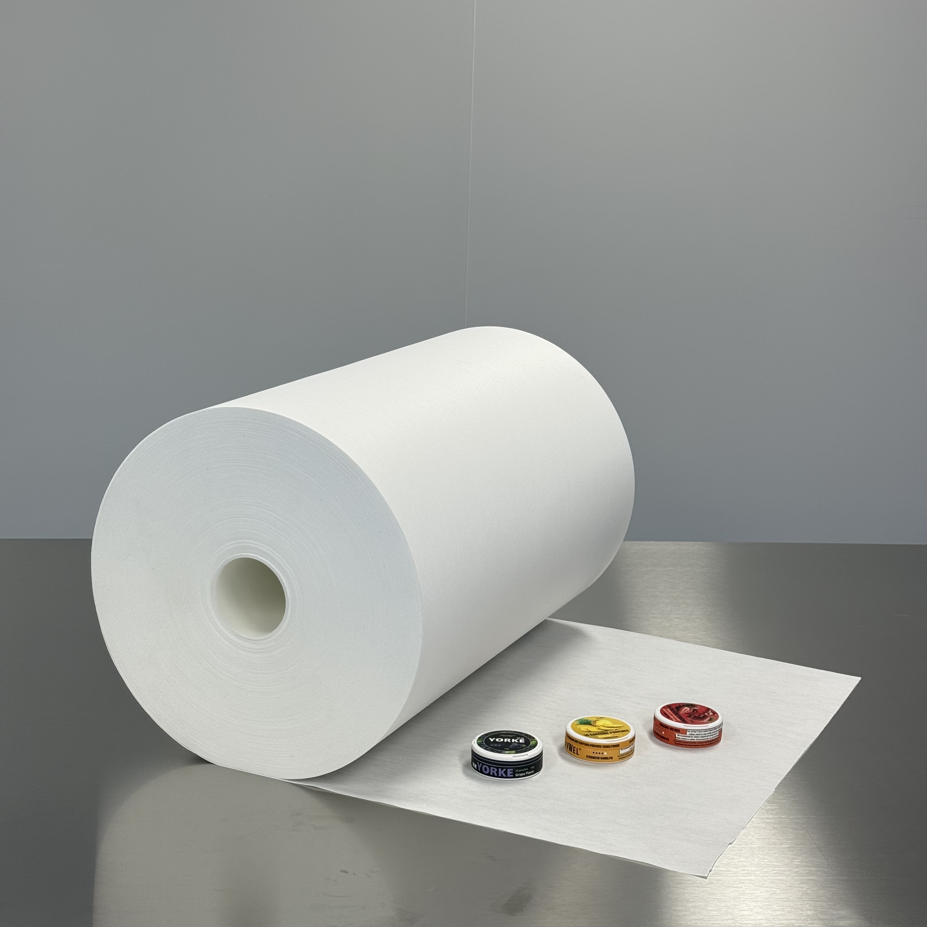 HM-A pouch-grade nonwoven rolls for low-to-medium speed pouch machines